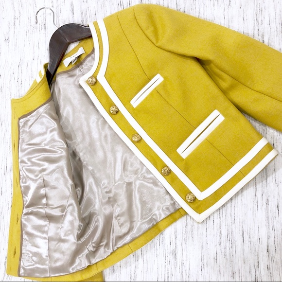 NWT J. Crew Collarless Military Style Jacket - Picture 8 of 8